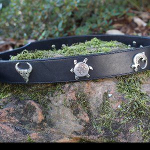 Vintage Leegin Western Creature Belt